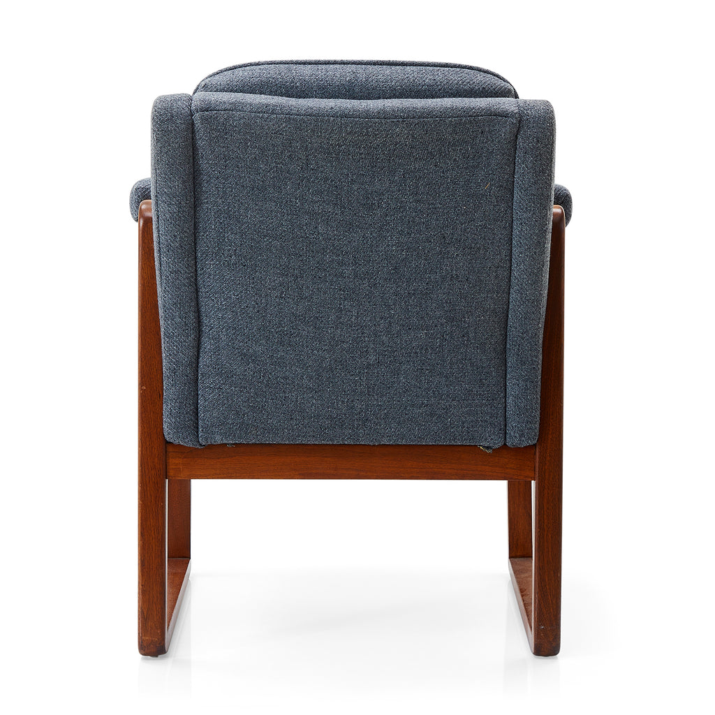 Grey Mid Century Lounge Chair