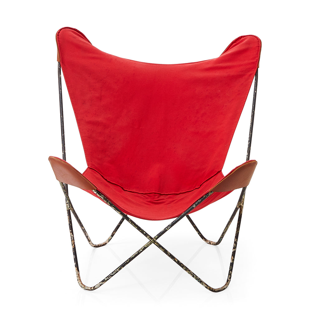 Butterfly Chair - Red Canvas