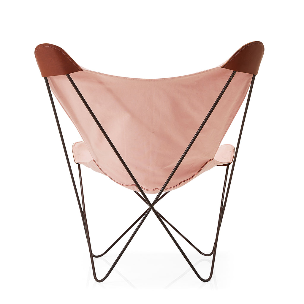 Butterfly Chair - Pink Canvas