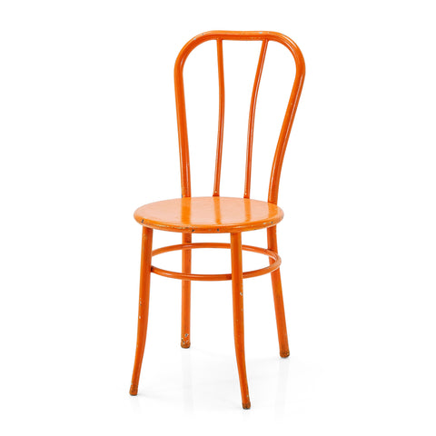 Cafe Metal Side Chair - Orange