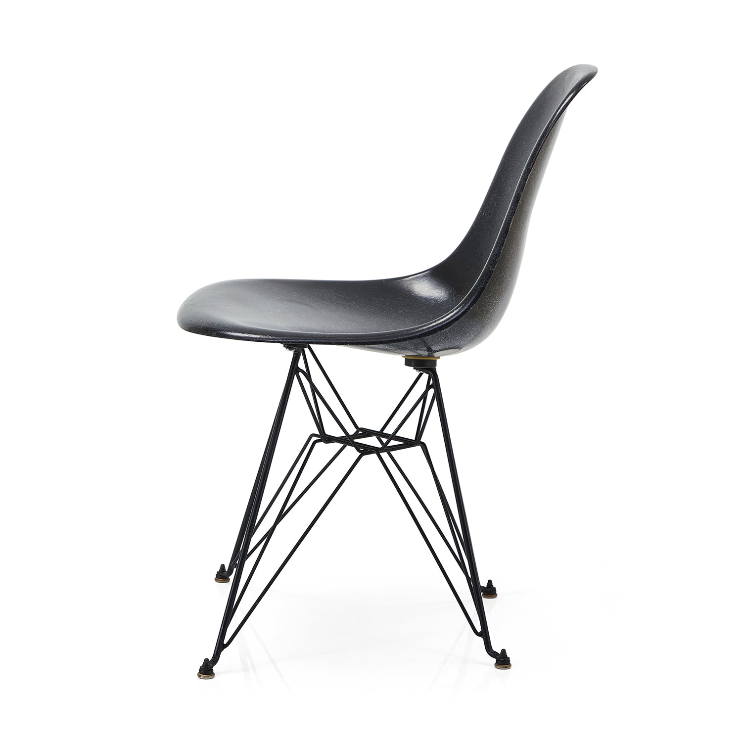 Side Shell Chair With Eiffel Base - Gil & Roy Props