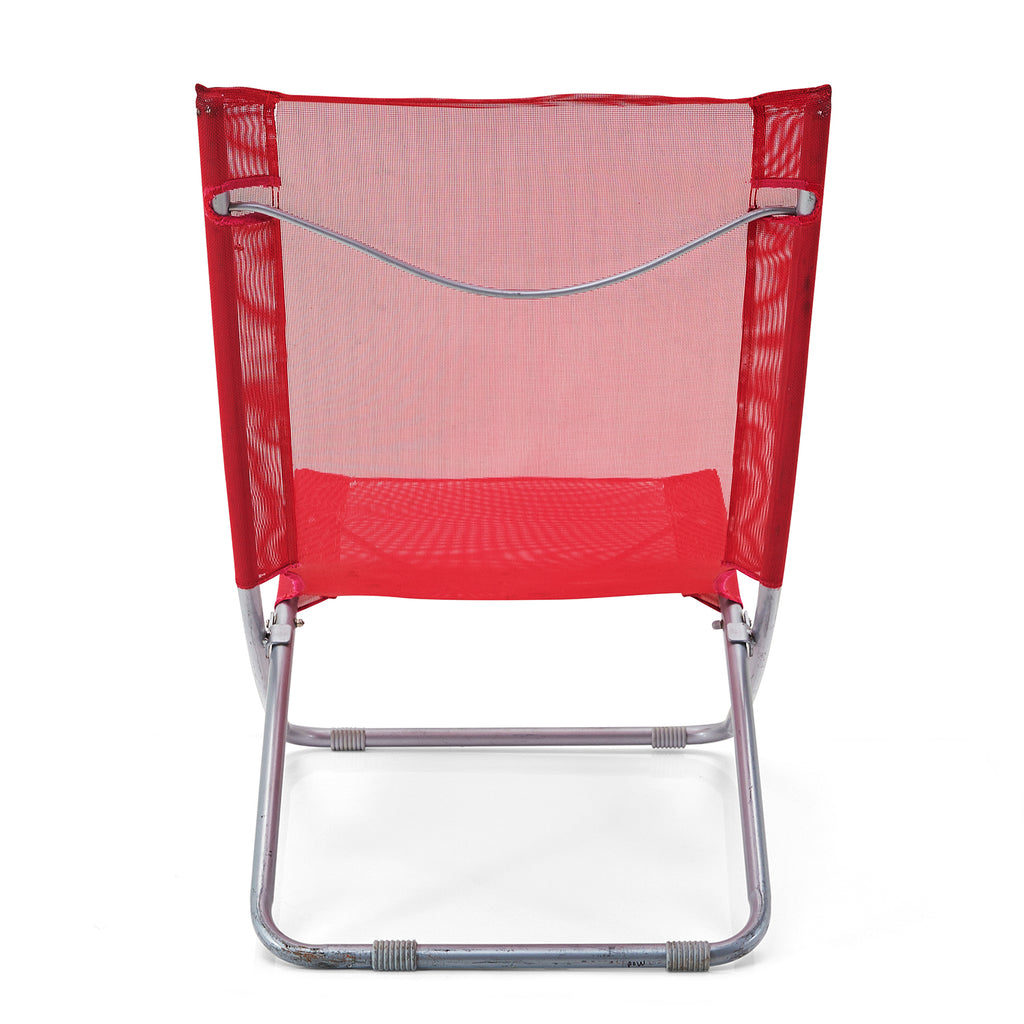 Red Folding Beach Chair