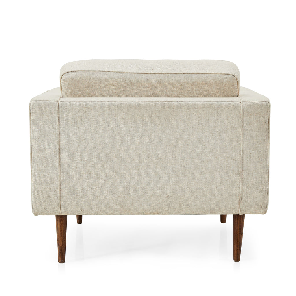 Modern Cream Lounge Chair