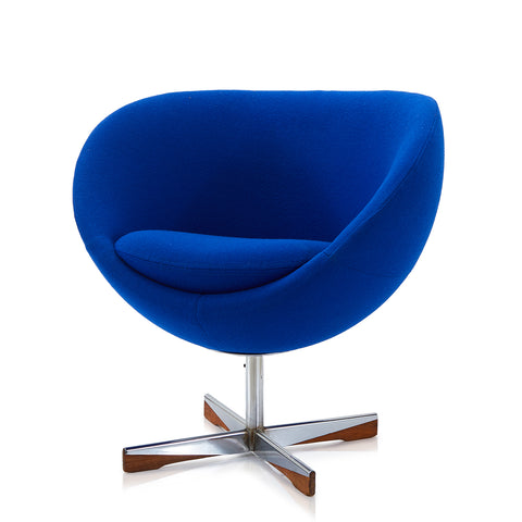 Blue Overman Lounge Chair