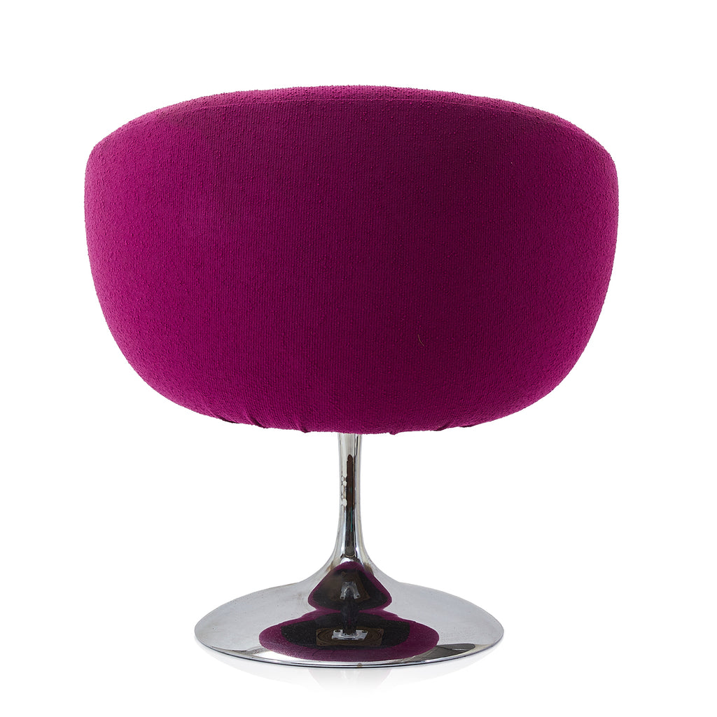 Purple Overman Tulip Lounge Chair