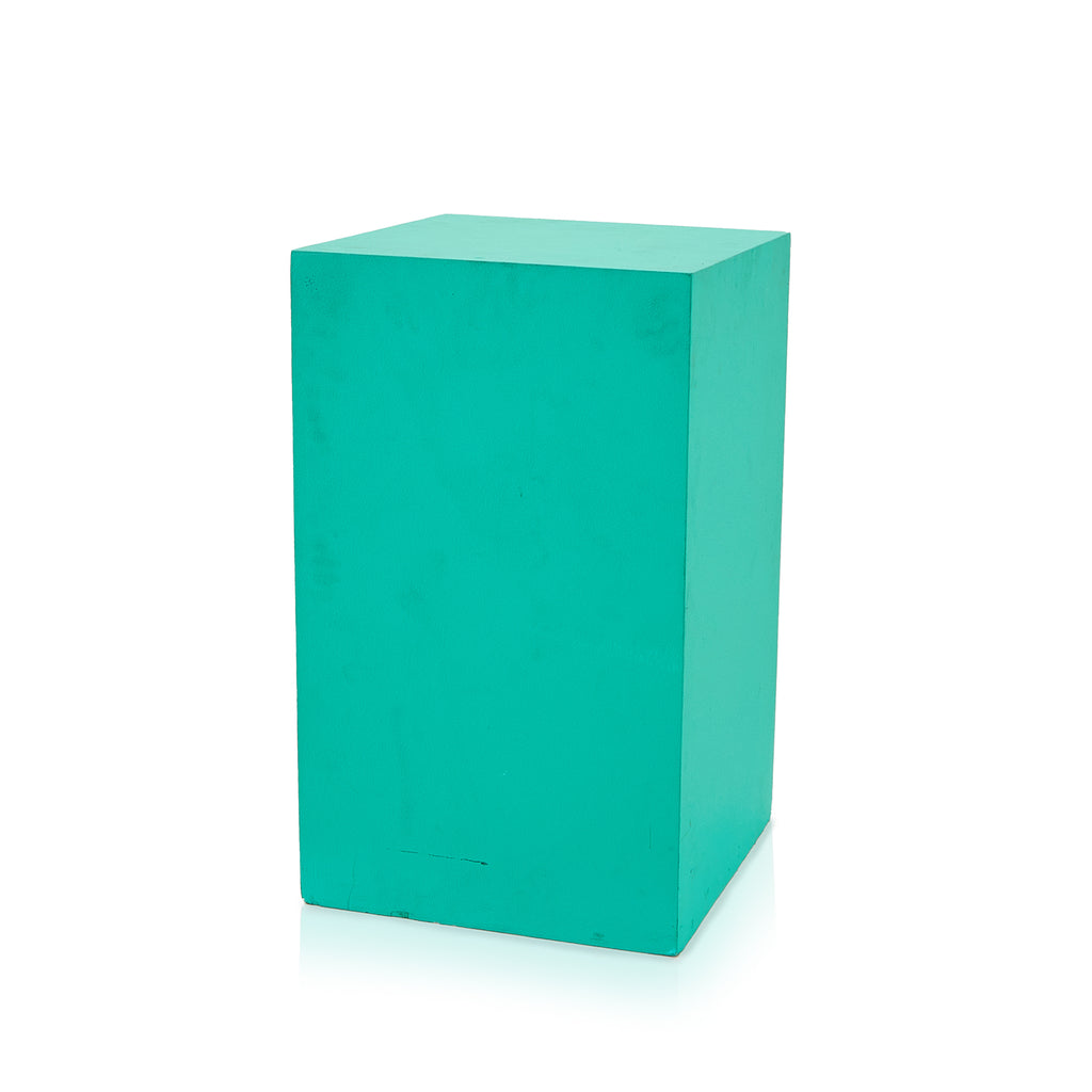 Turquoise Rectangular Pedestal