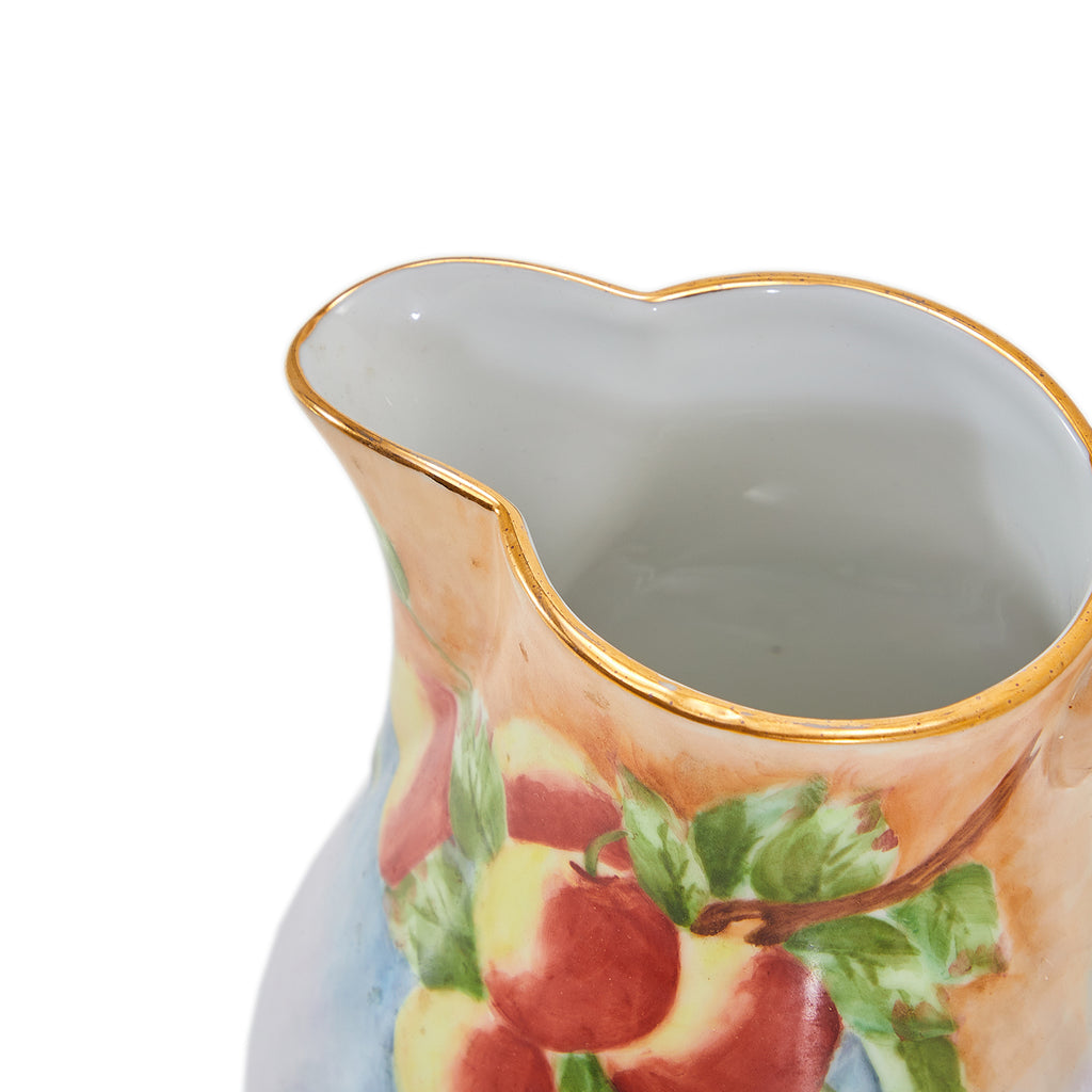 Multi Porcelain Pitcher with Peach Painting (A+D)