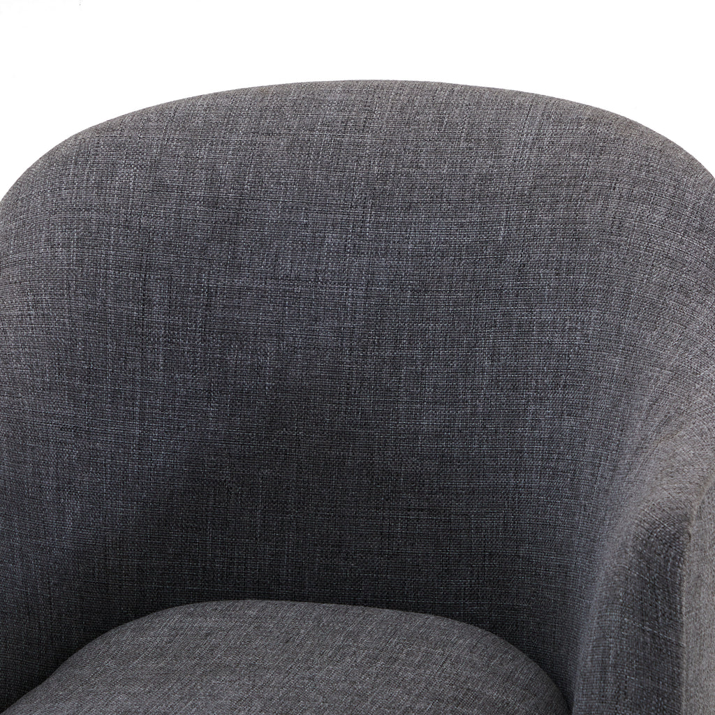 Grey Rolling Office Armchair