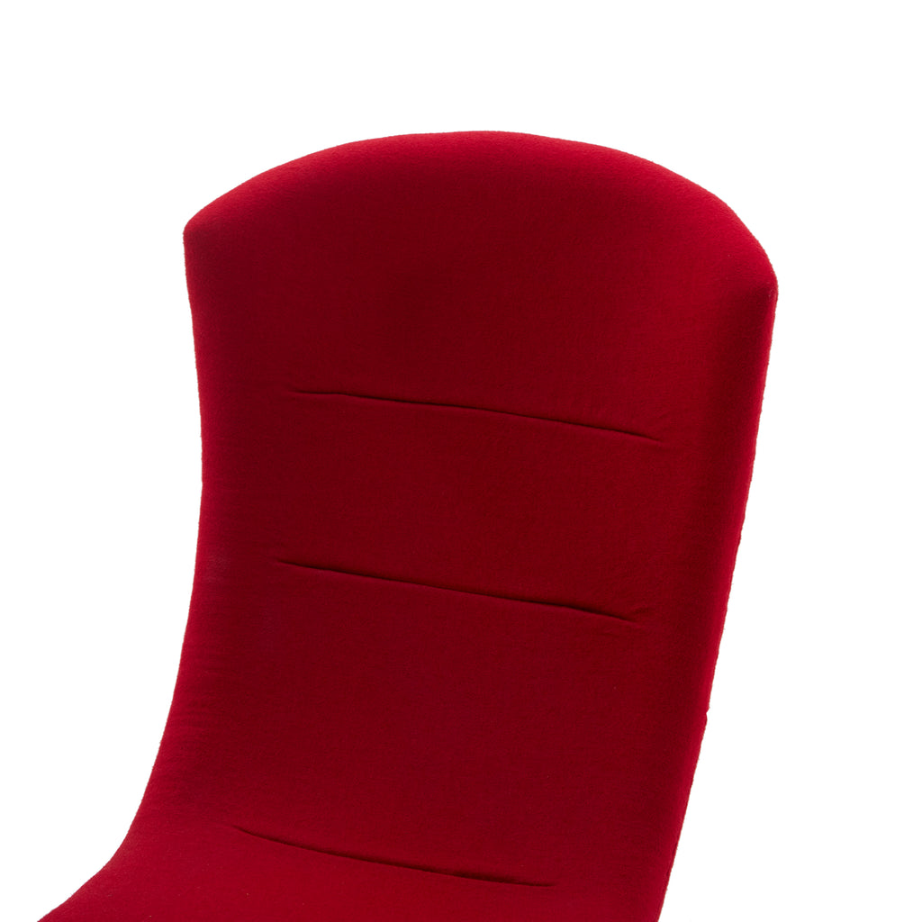 Futuristic Lay Lounge Chair - Red