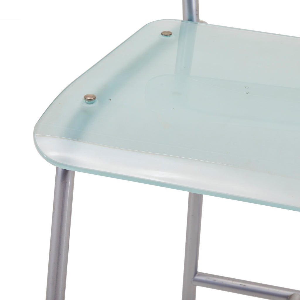 Clear Plastic Contemporary High Chair