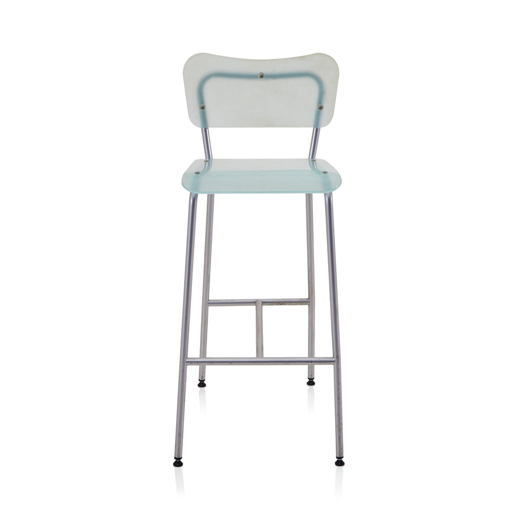 Clear Plastic Contemporary High Chair