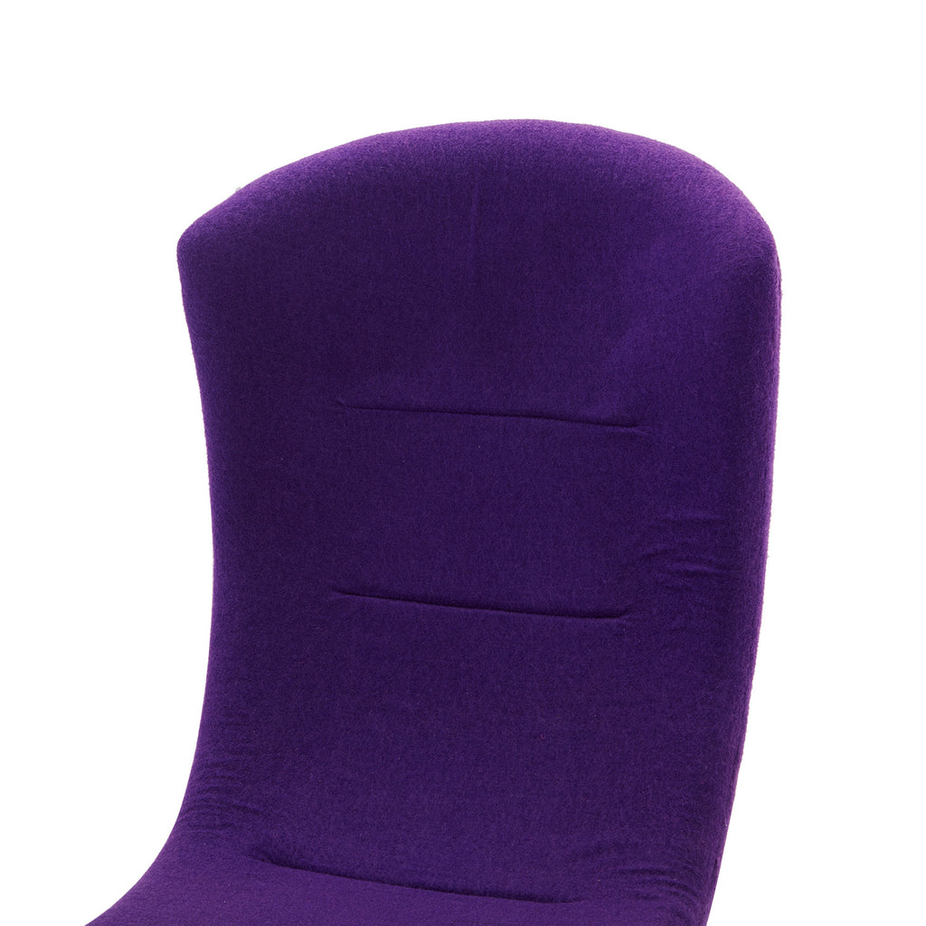Futuristic Lay Lounge Chair - Purple