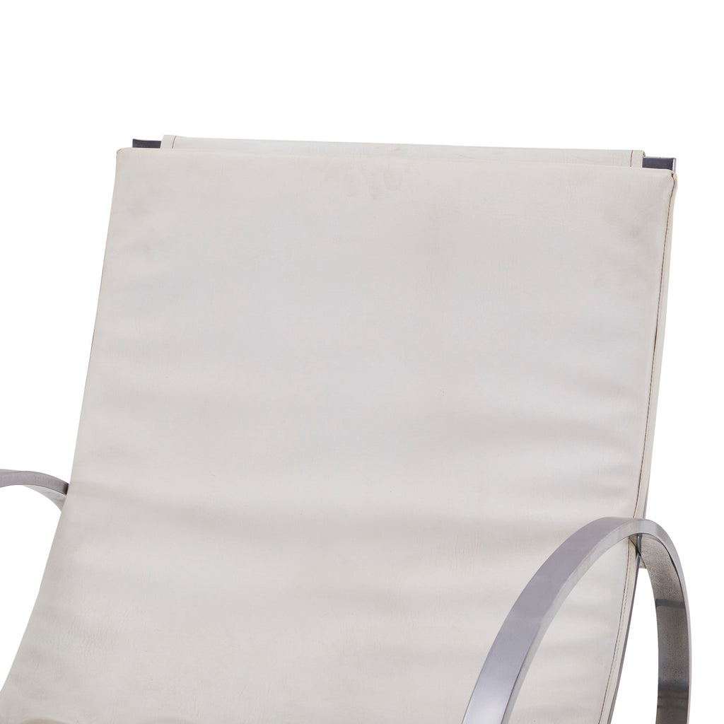 Ellipse Rocking Chair - White
