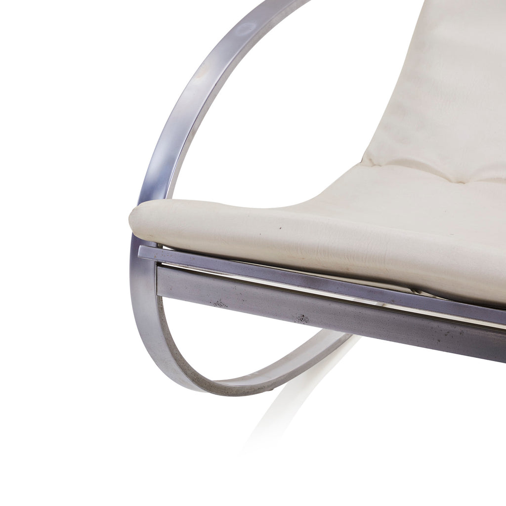 Ellipse Rocking Chair - White