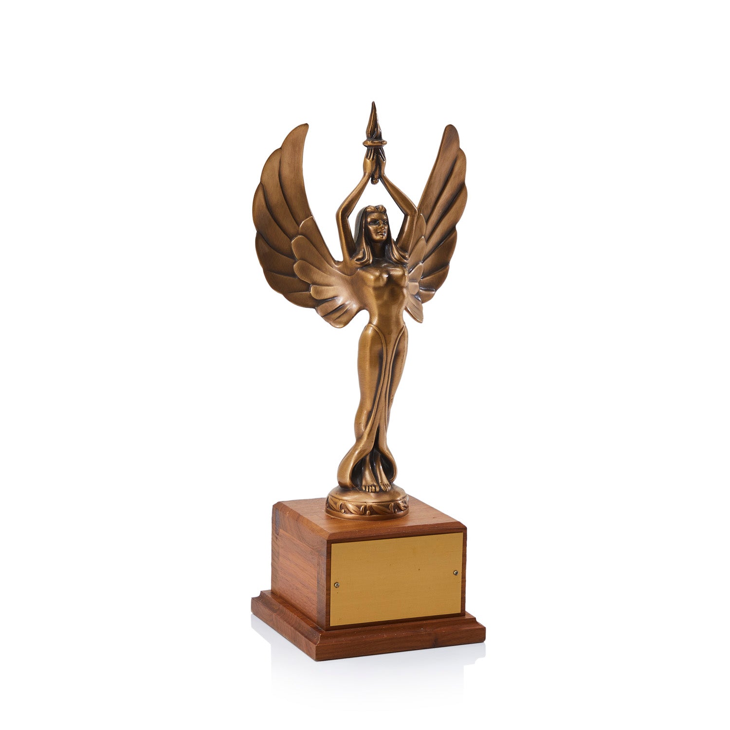 Wing Trophy Brass Angel Wings Trophy - Gil & Roy Props