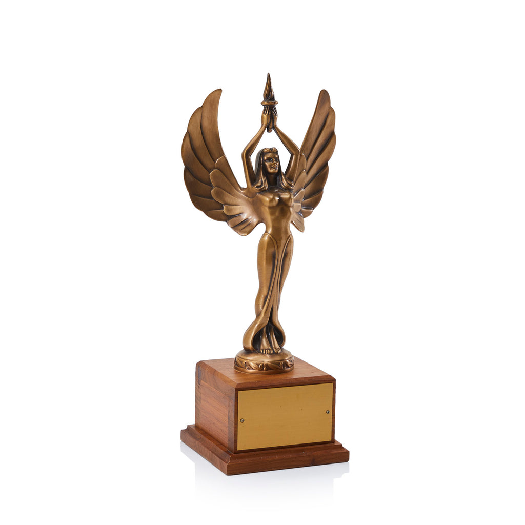 Brass Angel Wings Trophy