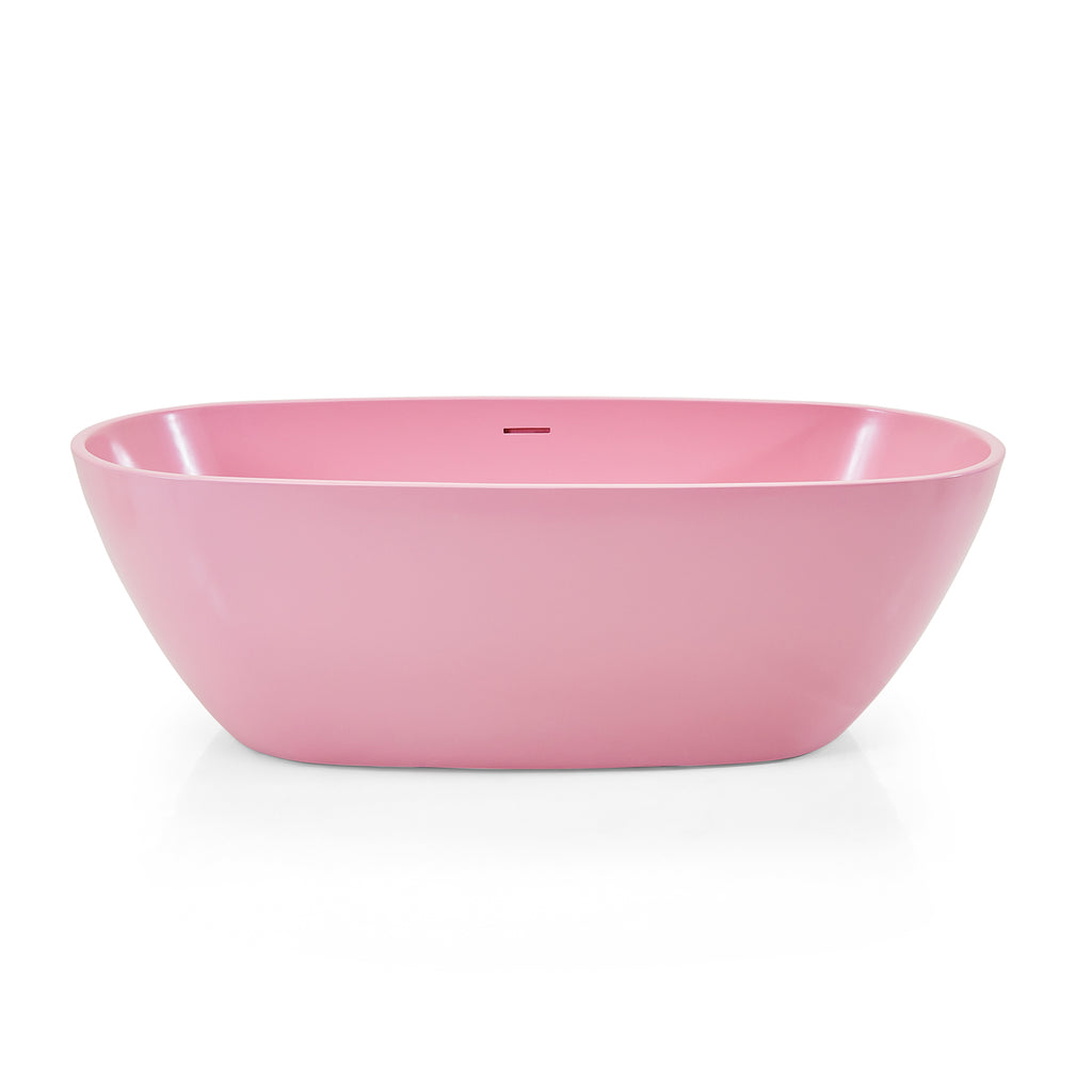 Modern Pink Bathtub