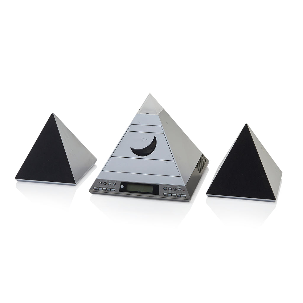 Silver Pyramid Stereo & Speakers