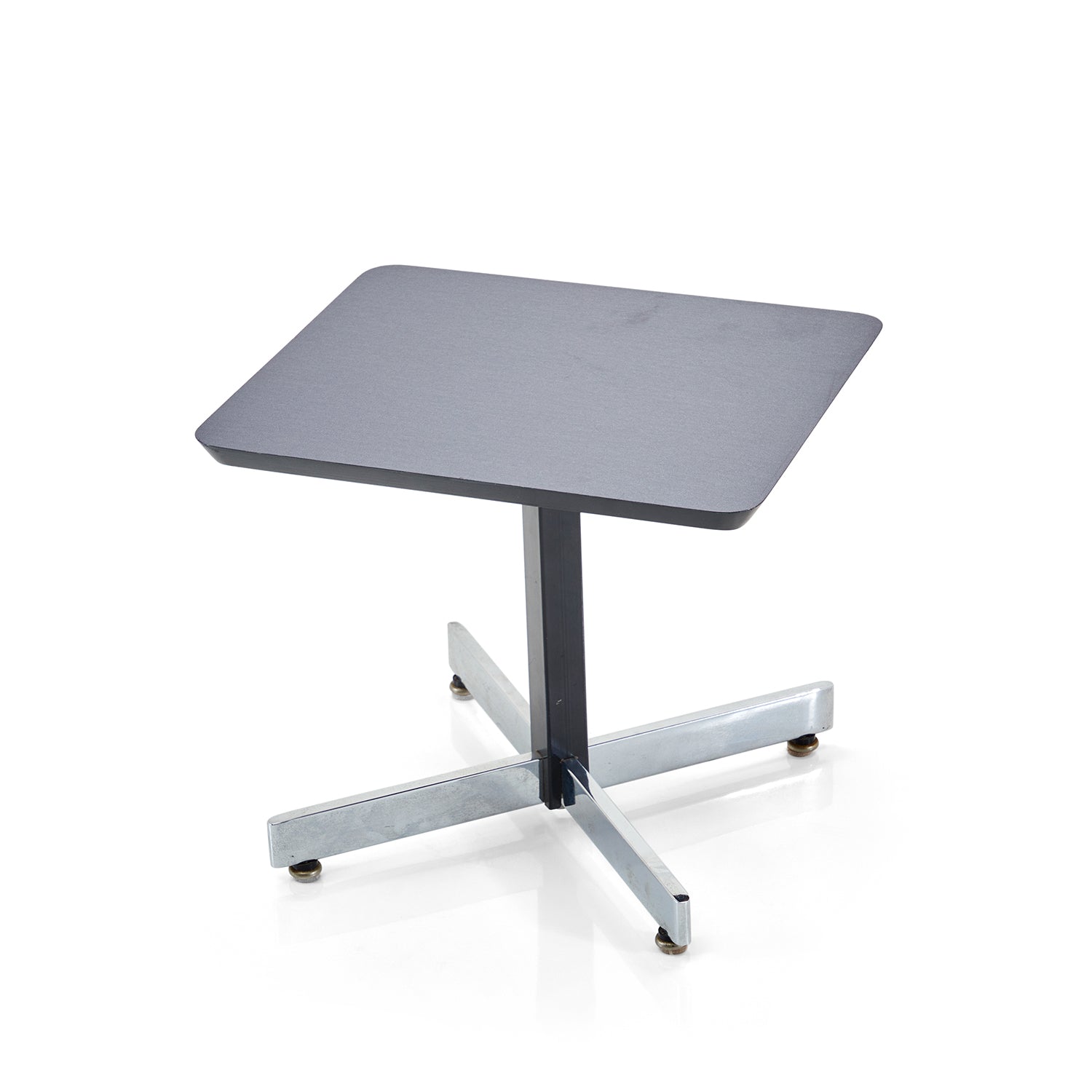 Tiny Black Top Side Table - Gil & Roy Props