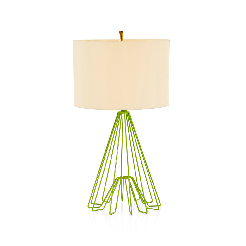 Green Wire Table Lamp