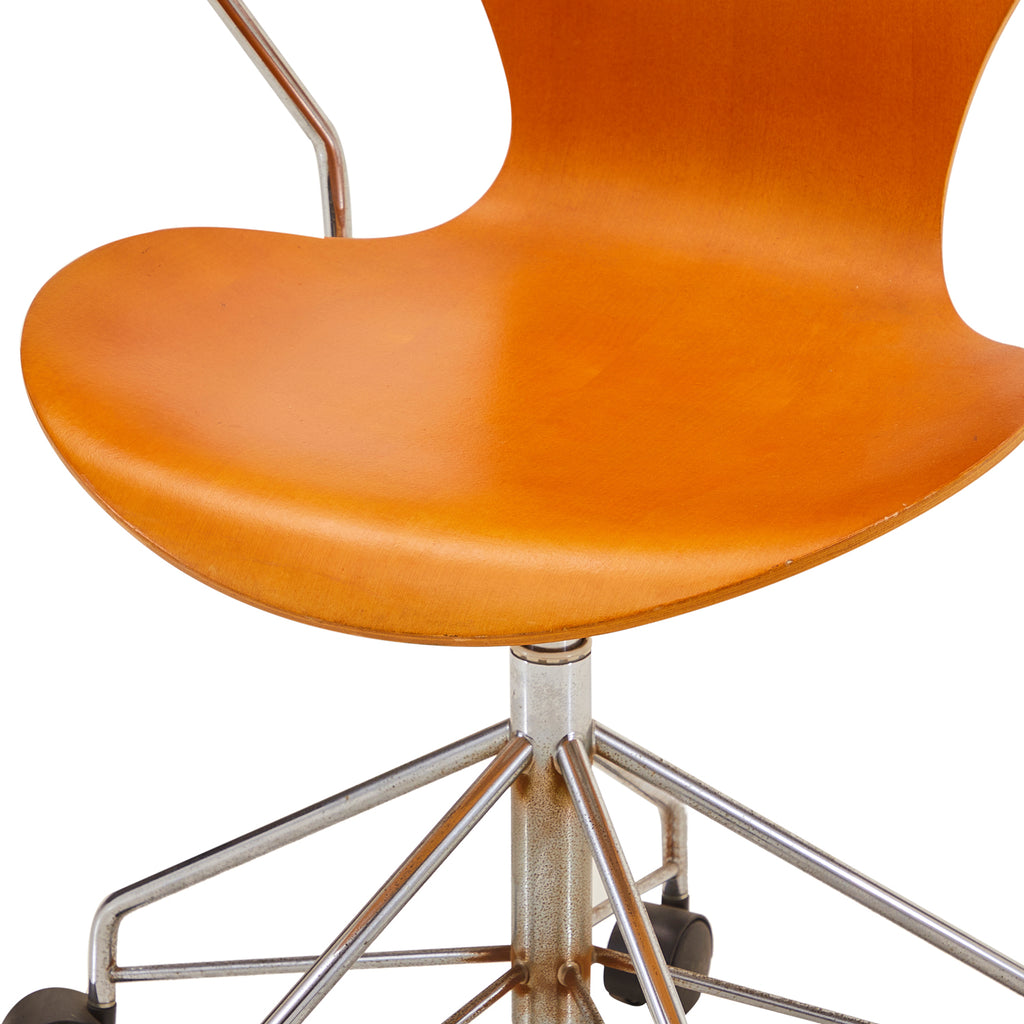 Wood Ant Chair on Casters