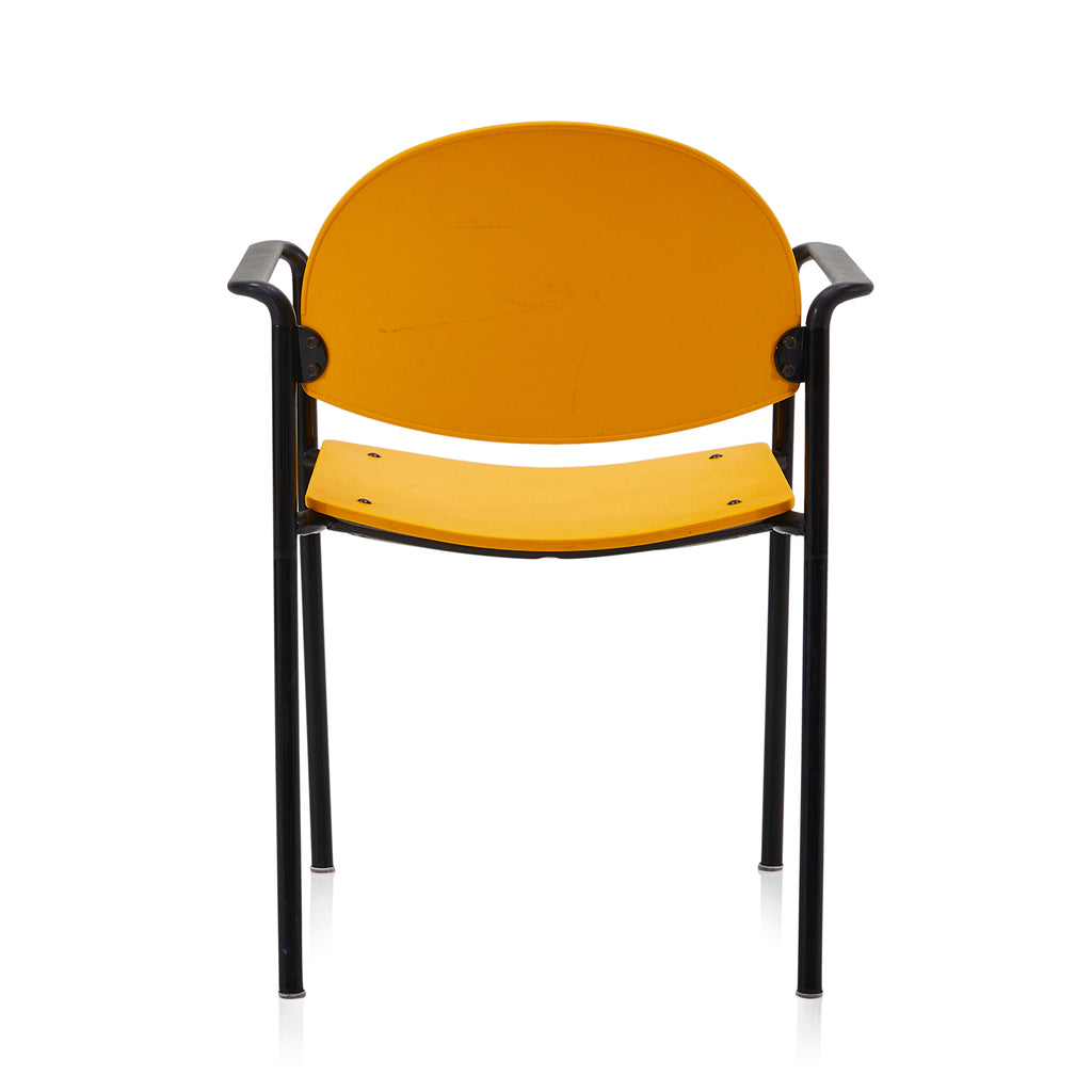 Yellow Metal Arm Chair