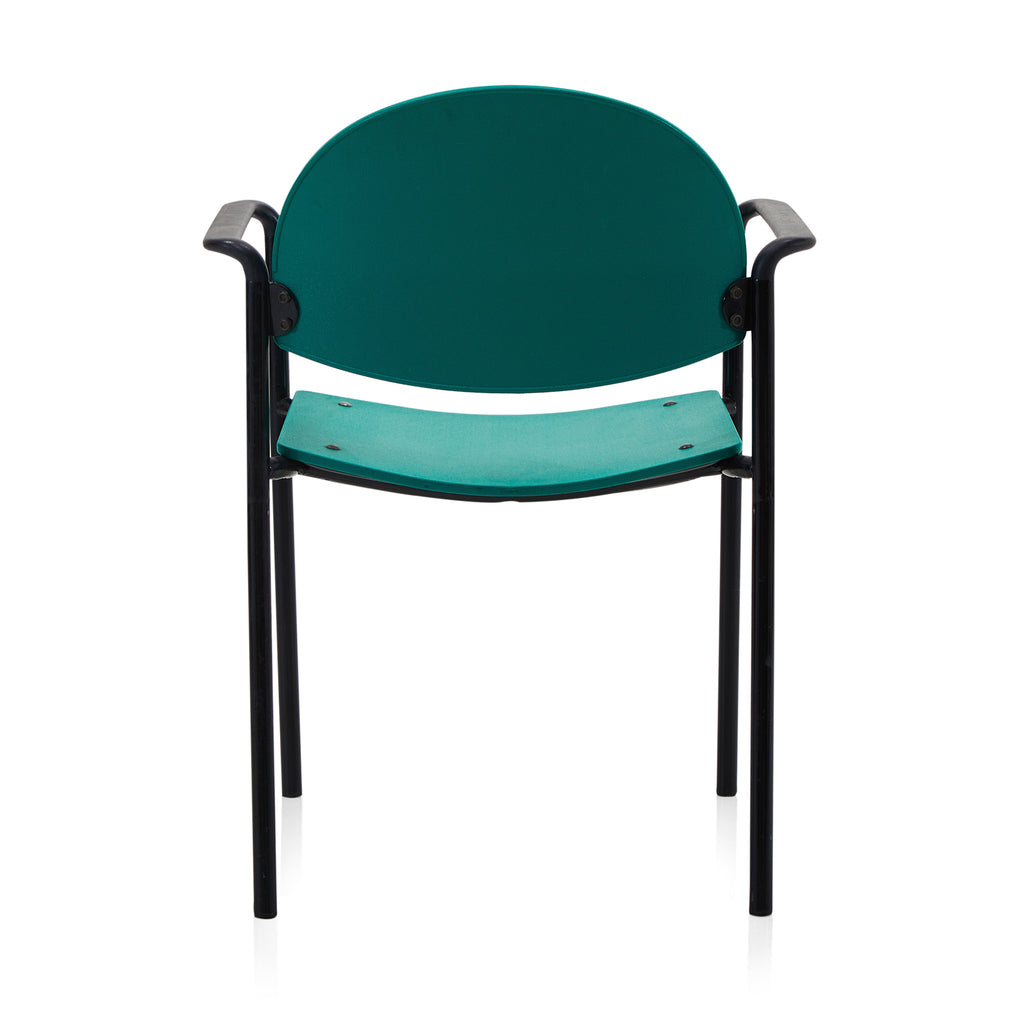 Green Metal Arm Chair