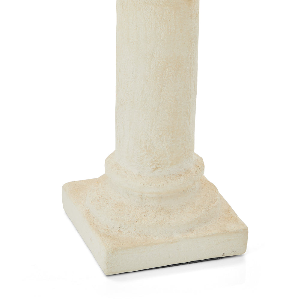 White Stone Column (A+D)