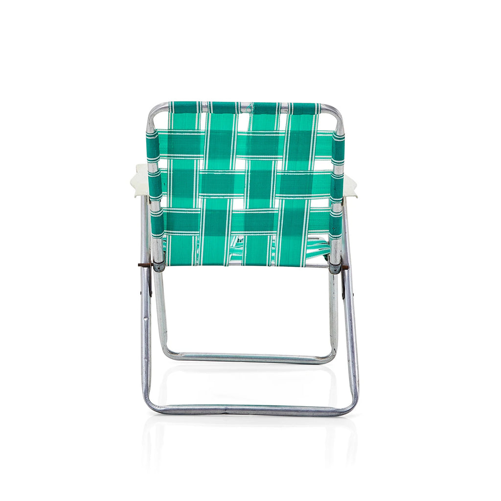 Green Aqua Folding Lawn Chair