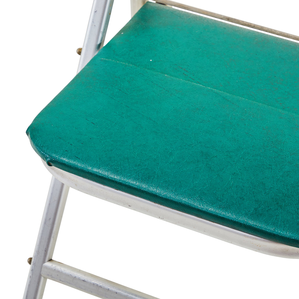 Green Folding Card Table Chair