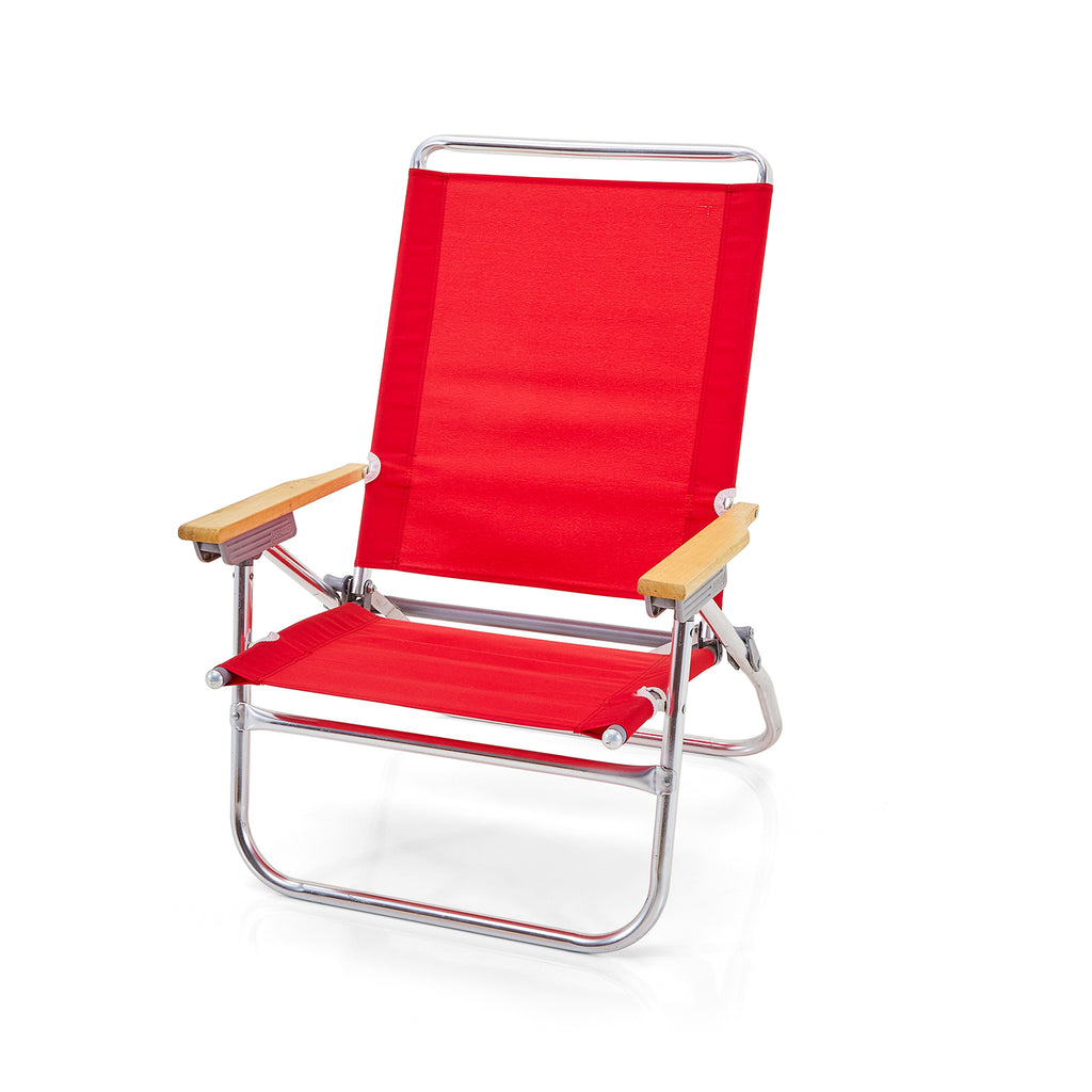 Red Canvas Small Folding Chair