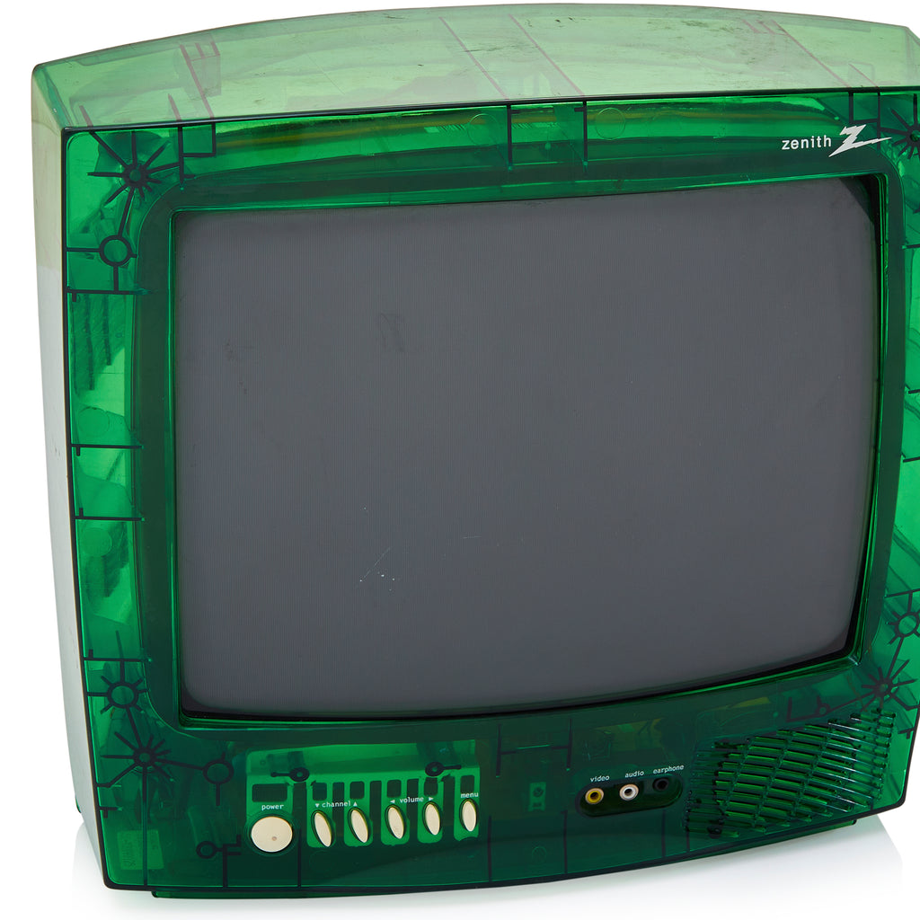 Green Acrylic See-Thru Zenith TV