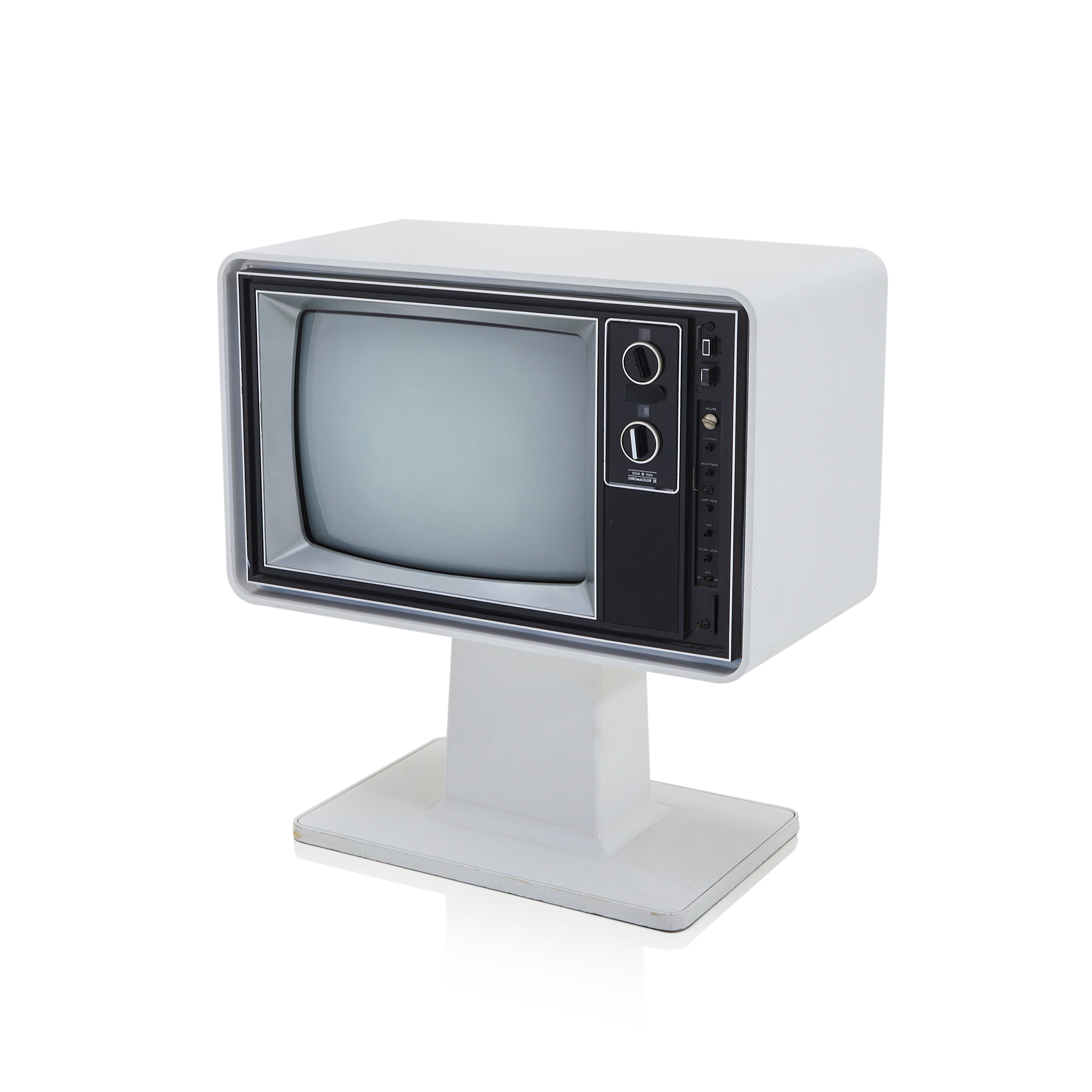 White Zenith Chromacolor Television Console - Gil & Roy Props