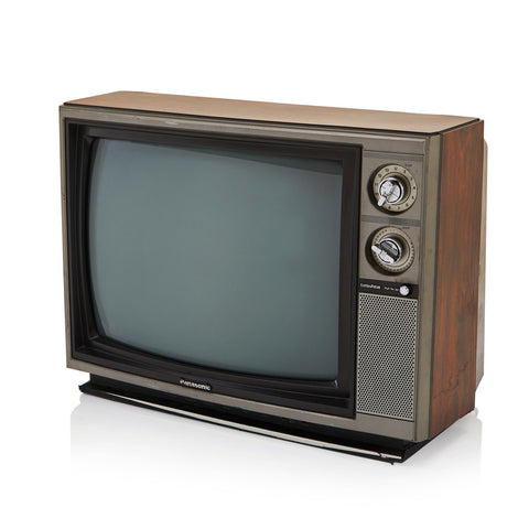 Wooden Framed Vintage Panasonic TV