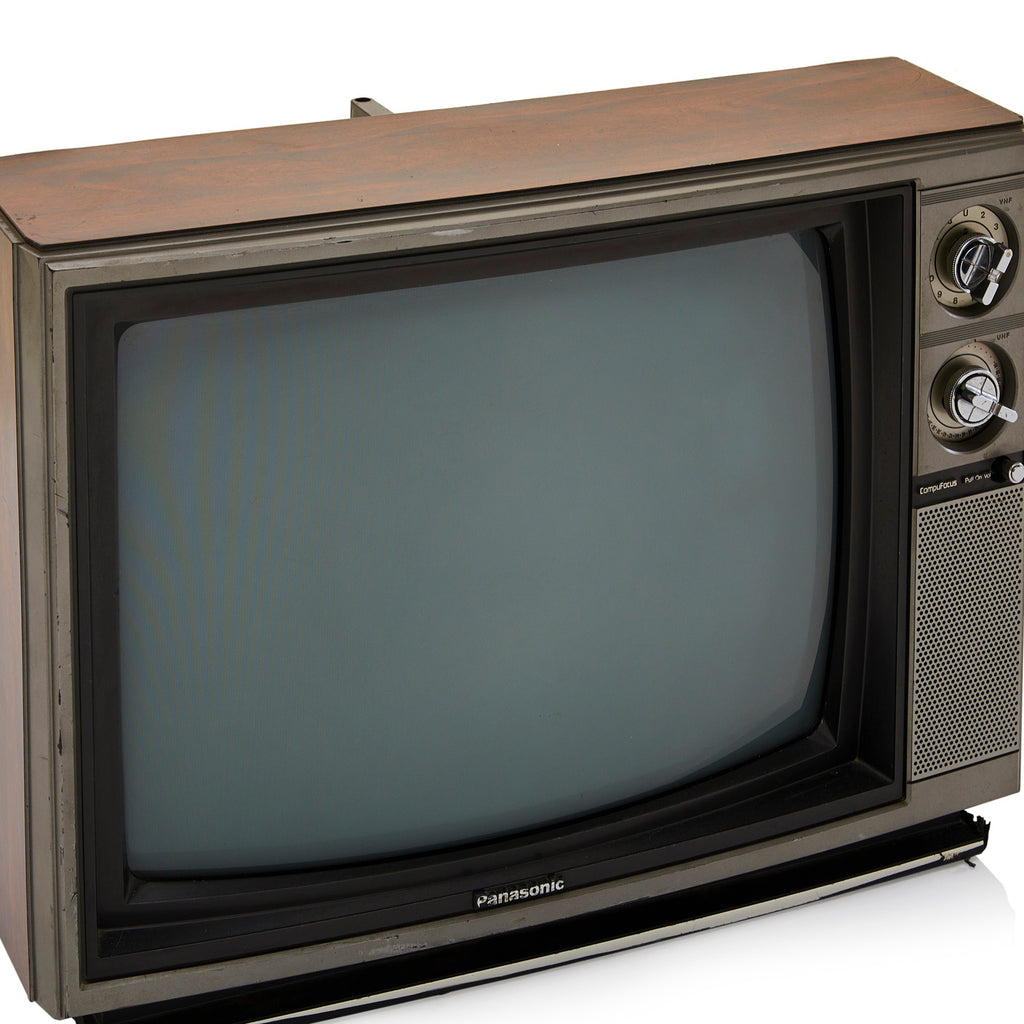 Wooden Framed Vintage Panasonic TV