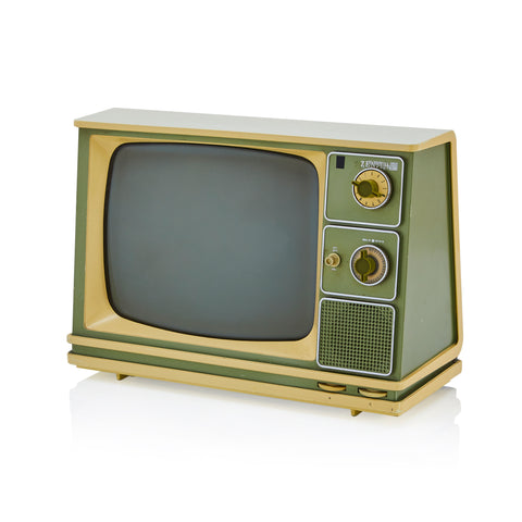 Zenith Solid State Green Television