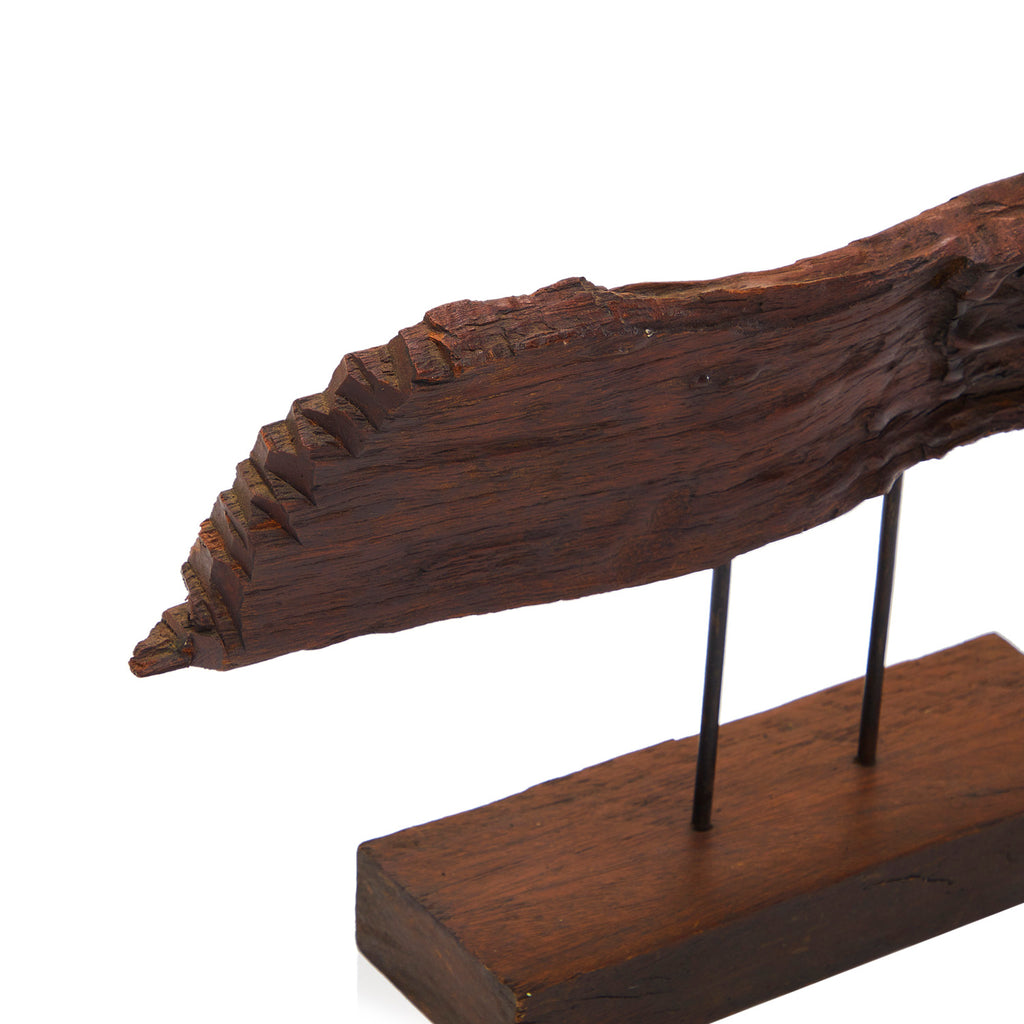 Wood Slab Tabletop Sculpture (A+D)