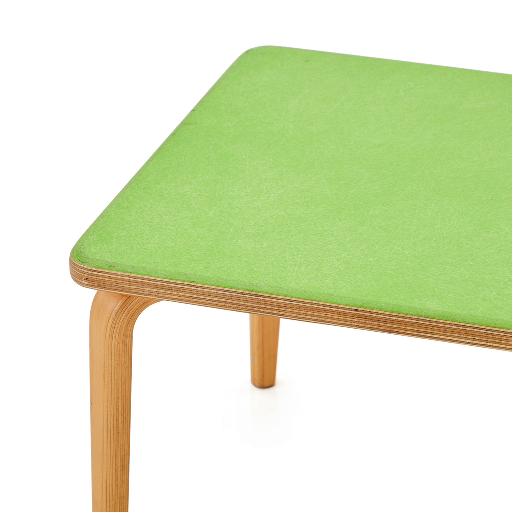 Green Small Plywood Table