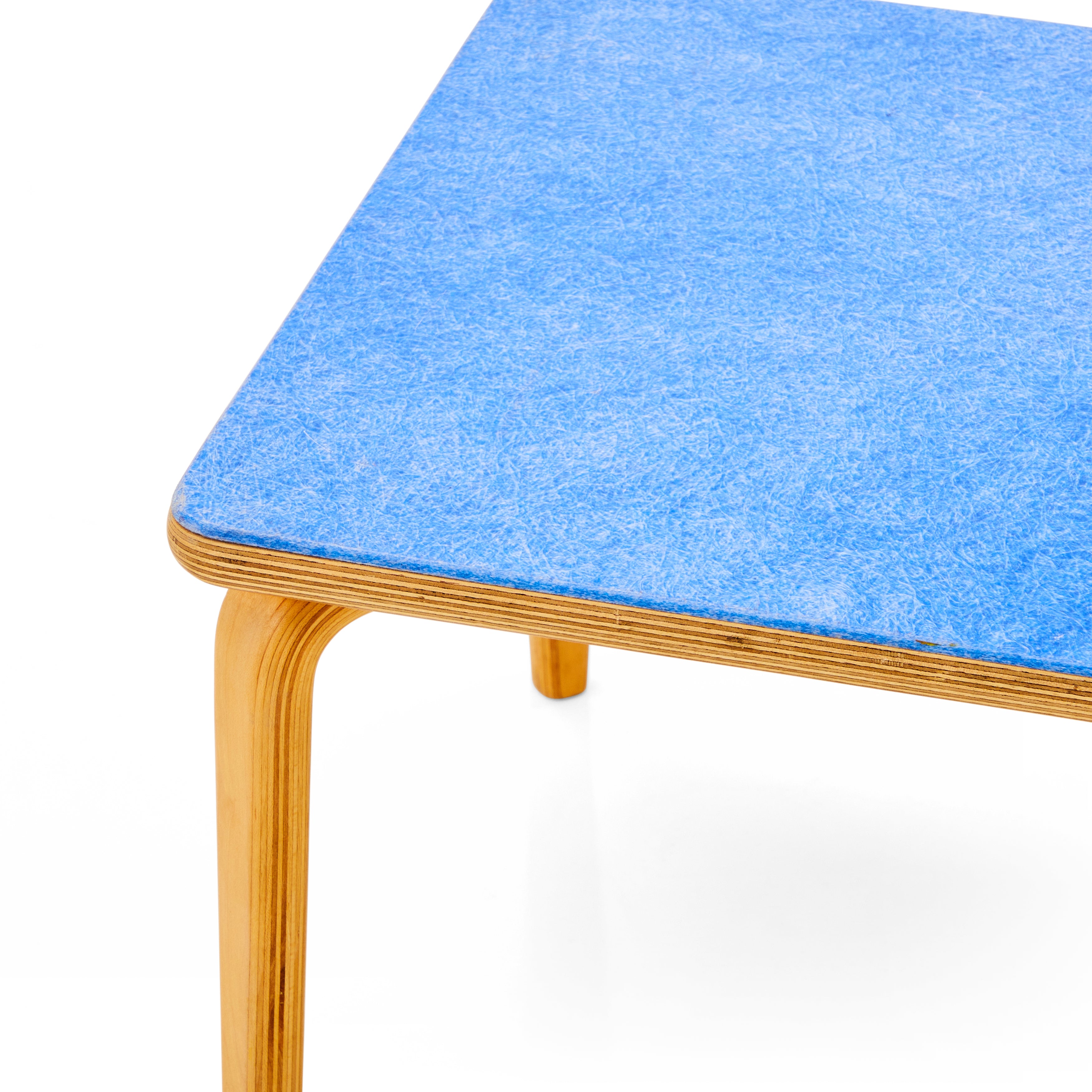 Blue Mini Side Table - Gil & Roy Props