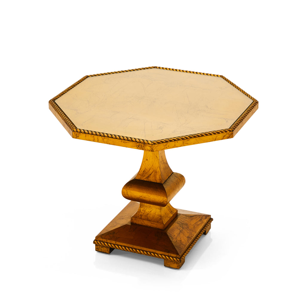 Bronze Octagon End Table