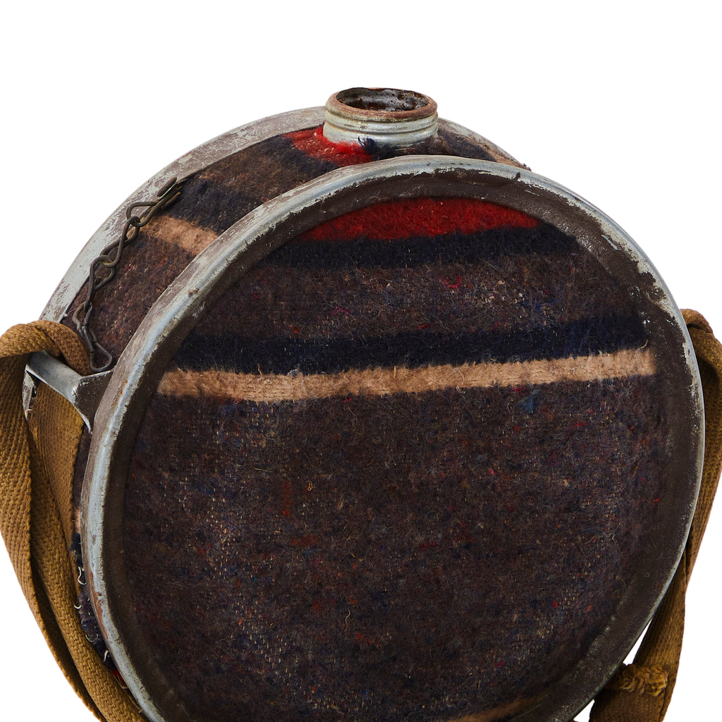 Brown & Red Striped Canteen