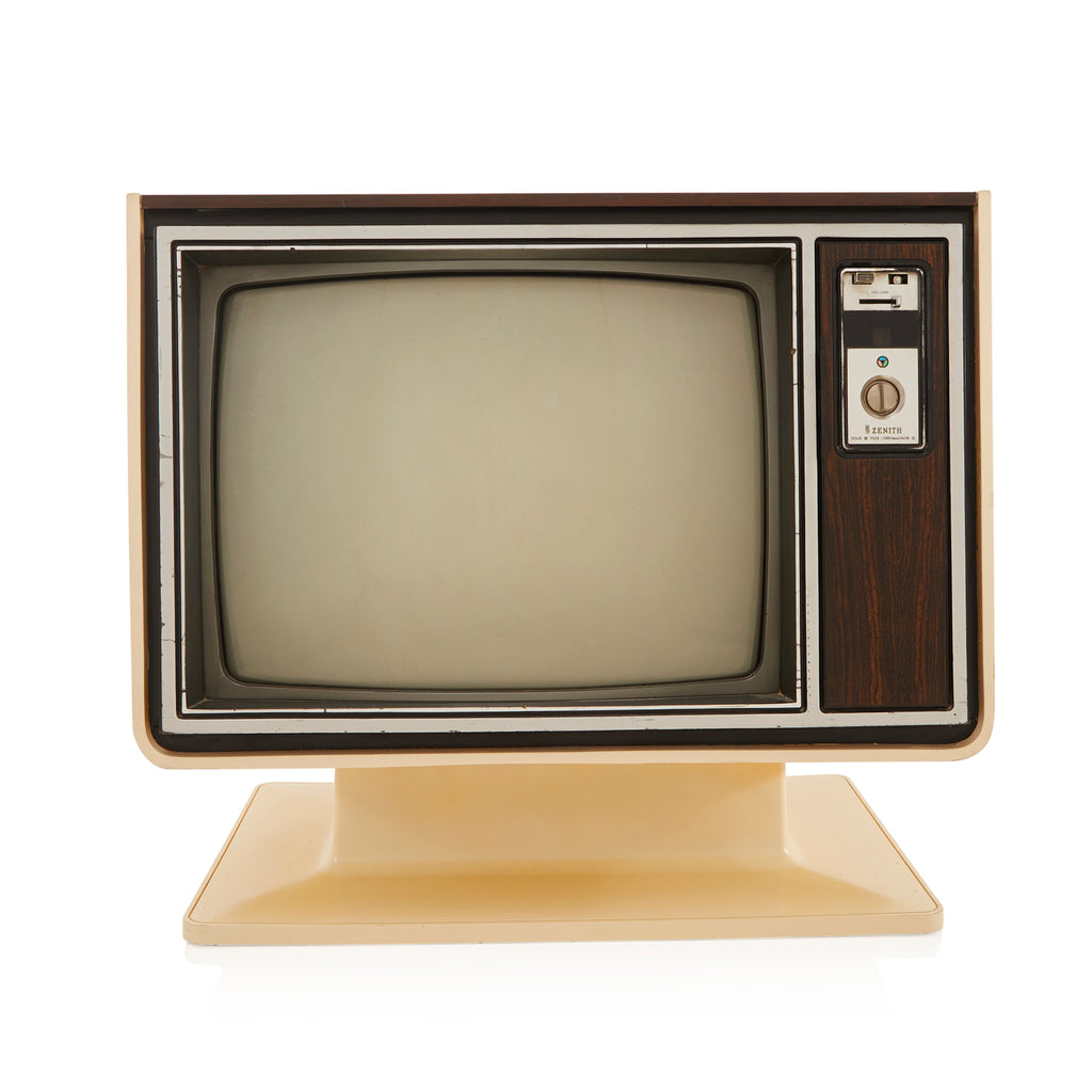 Cream Off-White Zenith Floor TV Console