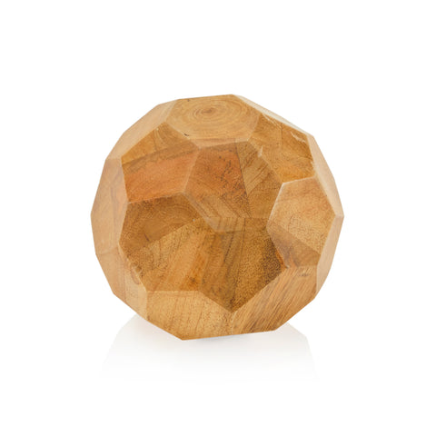 Wood Honeycomb Sphere Sculpture (A+D)