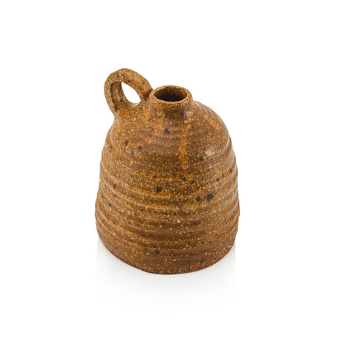 Brown Small Ceramic Jug (A+D)