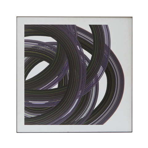 0895 (A+D) Black Gray Swirls B