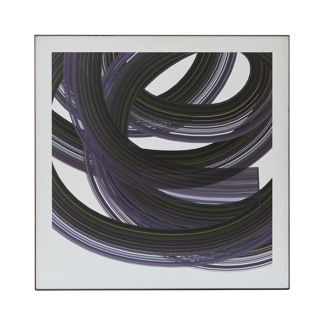 0894 (A+D) Black Gray Swirls A