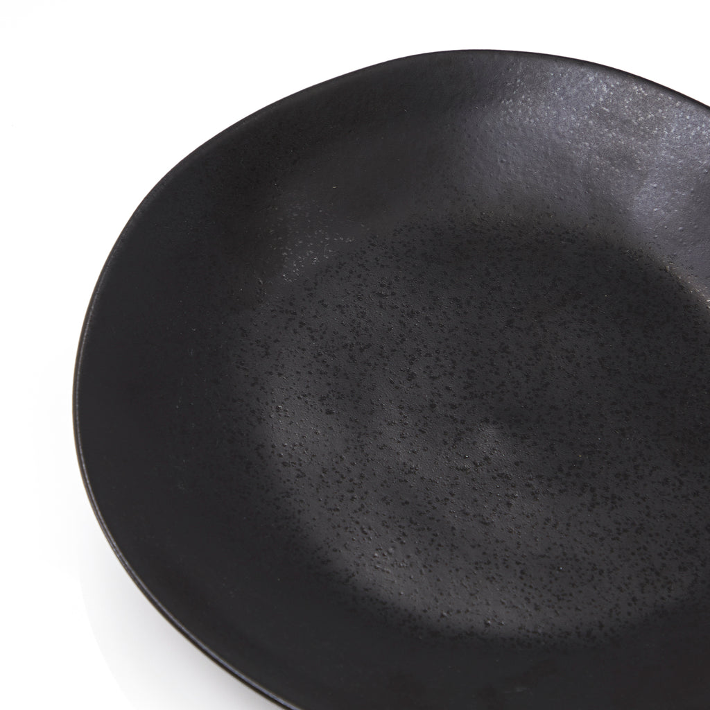 Black Ceramic Plate (A+D)