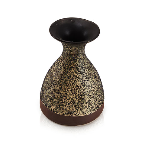 Black Small Textured Pouring Vessel (A+D)