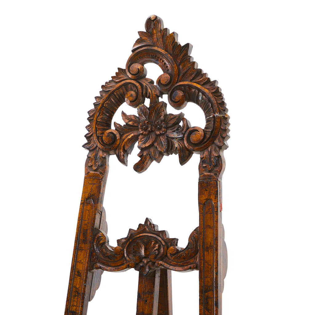 Ornate Wooden Easel
