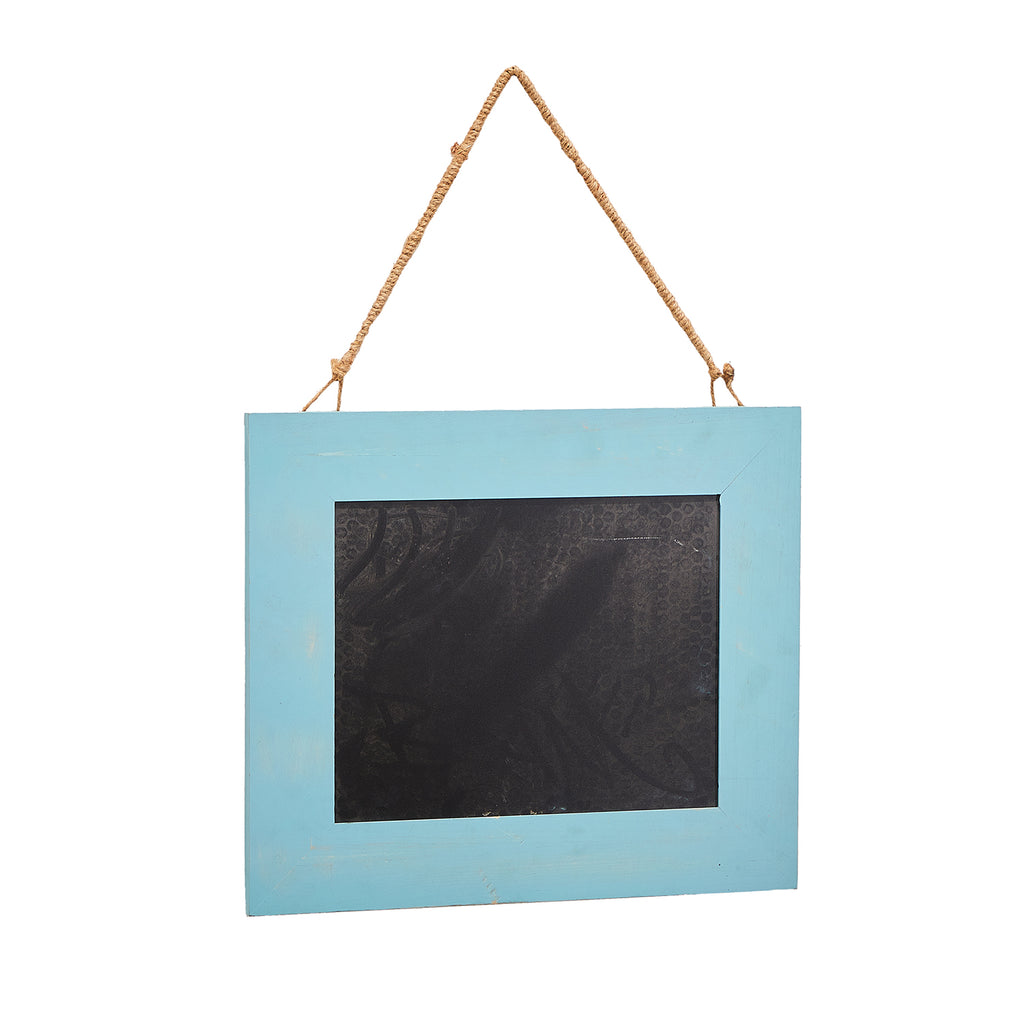 Blue Hanging Chalkboard (A+D)